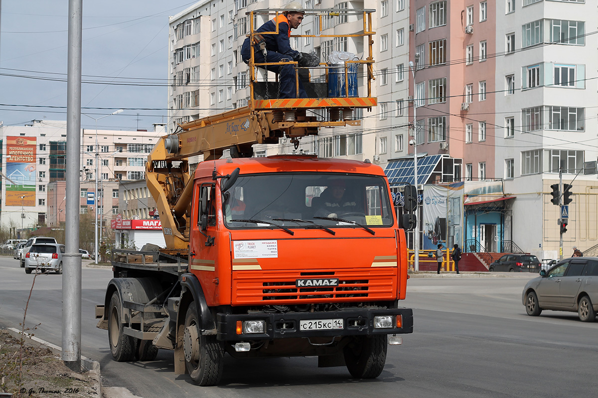 Саха (Якутия), № С 215 КС 14 — КамАЗ-43253-A3(96)