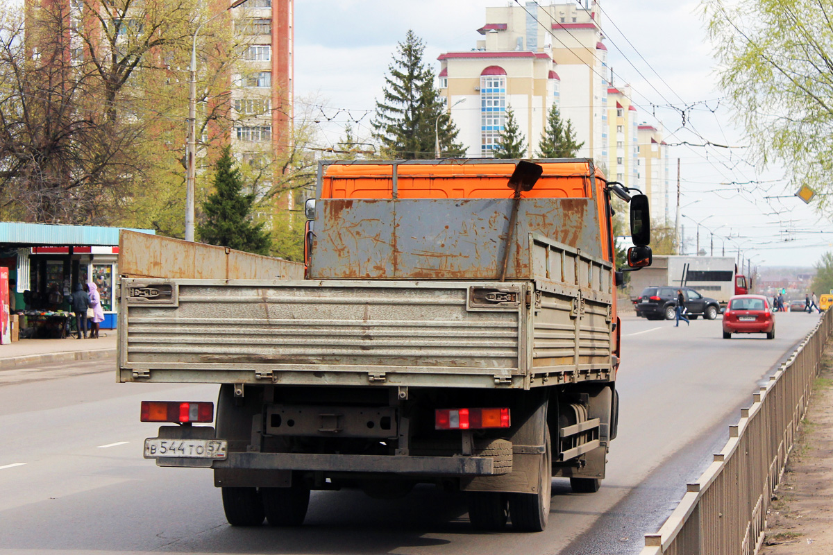 Орловская область, № В 544 ТО 57 — МАЗ-4371W1