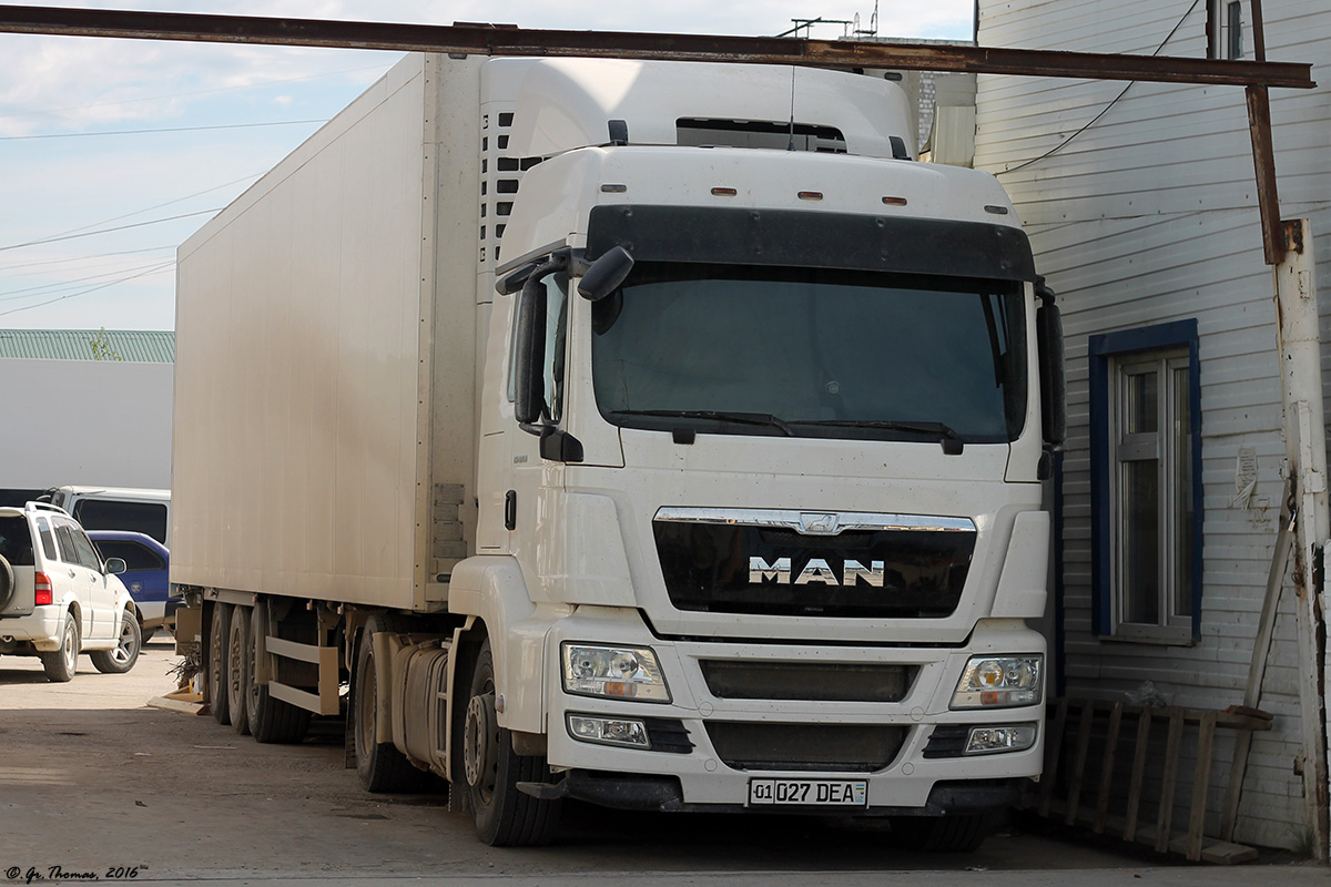 Узбекистан, № 01 027 DEA — MAN TGS 19.400