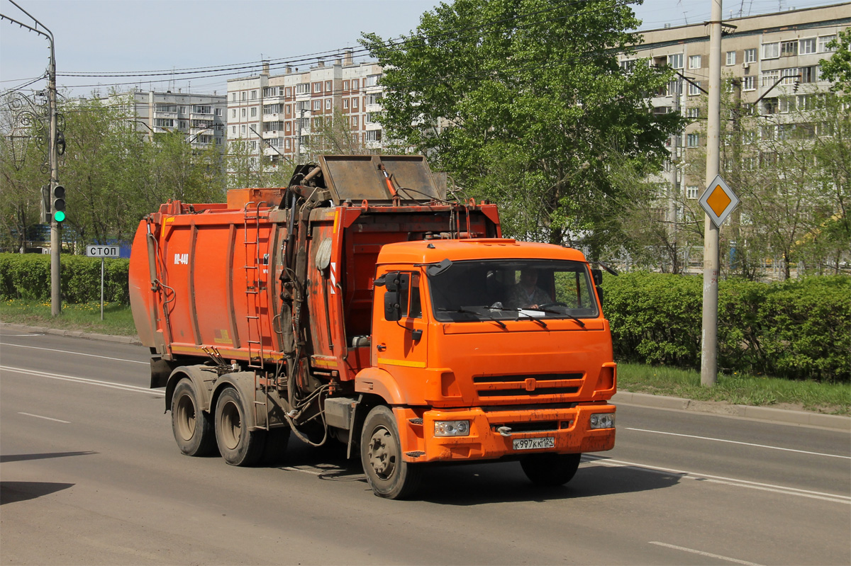 Красноярский край, № К 997 КК 124 — КамАЗ-65115-D3(97)