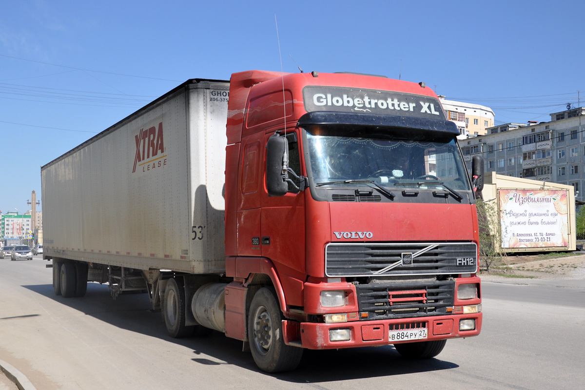 Хабаровский край, № В 884 РУ 27 — Volvo ('1993) FH12.380