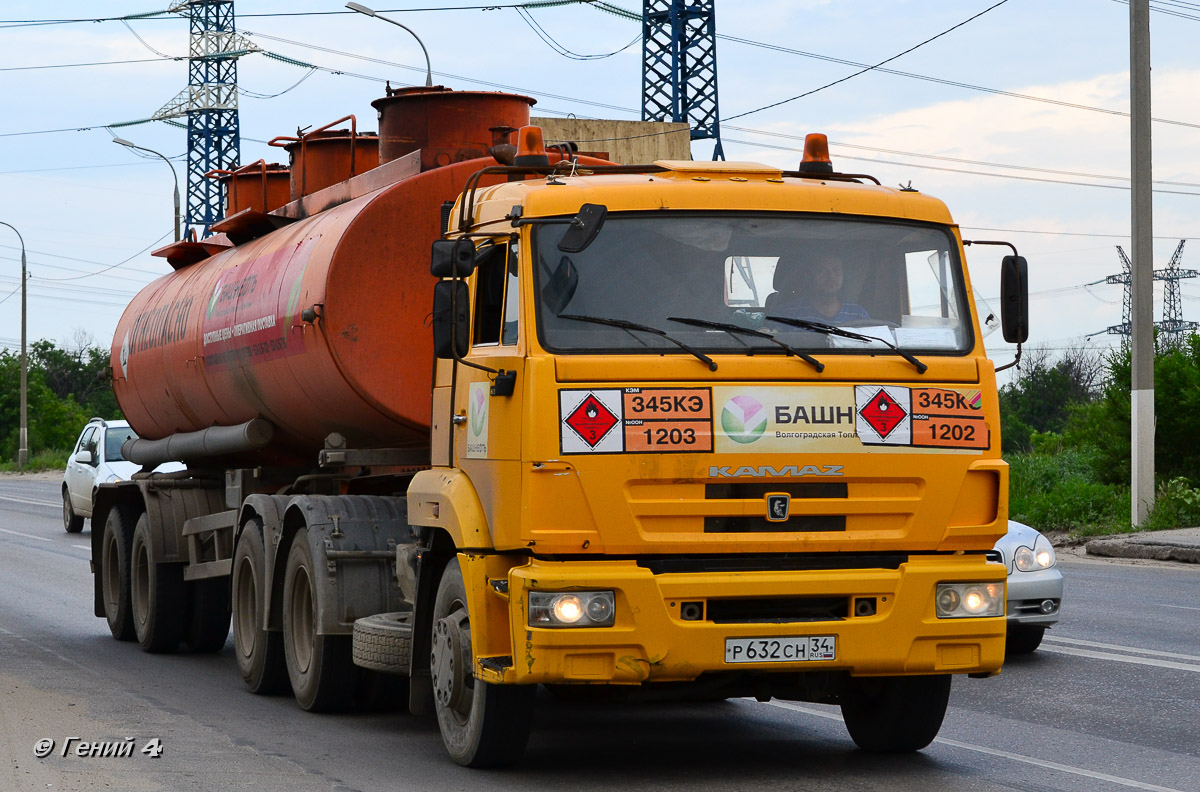 Волгоградская область, № Р 632 СН 34 — КамАЗ-65116-N3(78)