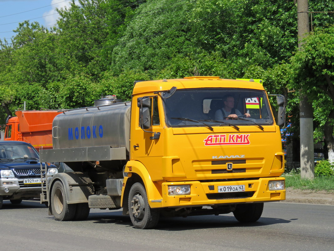 Кировская область, № К 019 ОА 43 — КамАЗ-4308-H3(99)