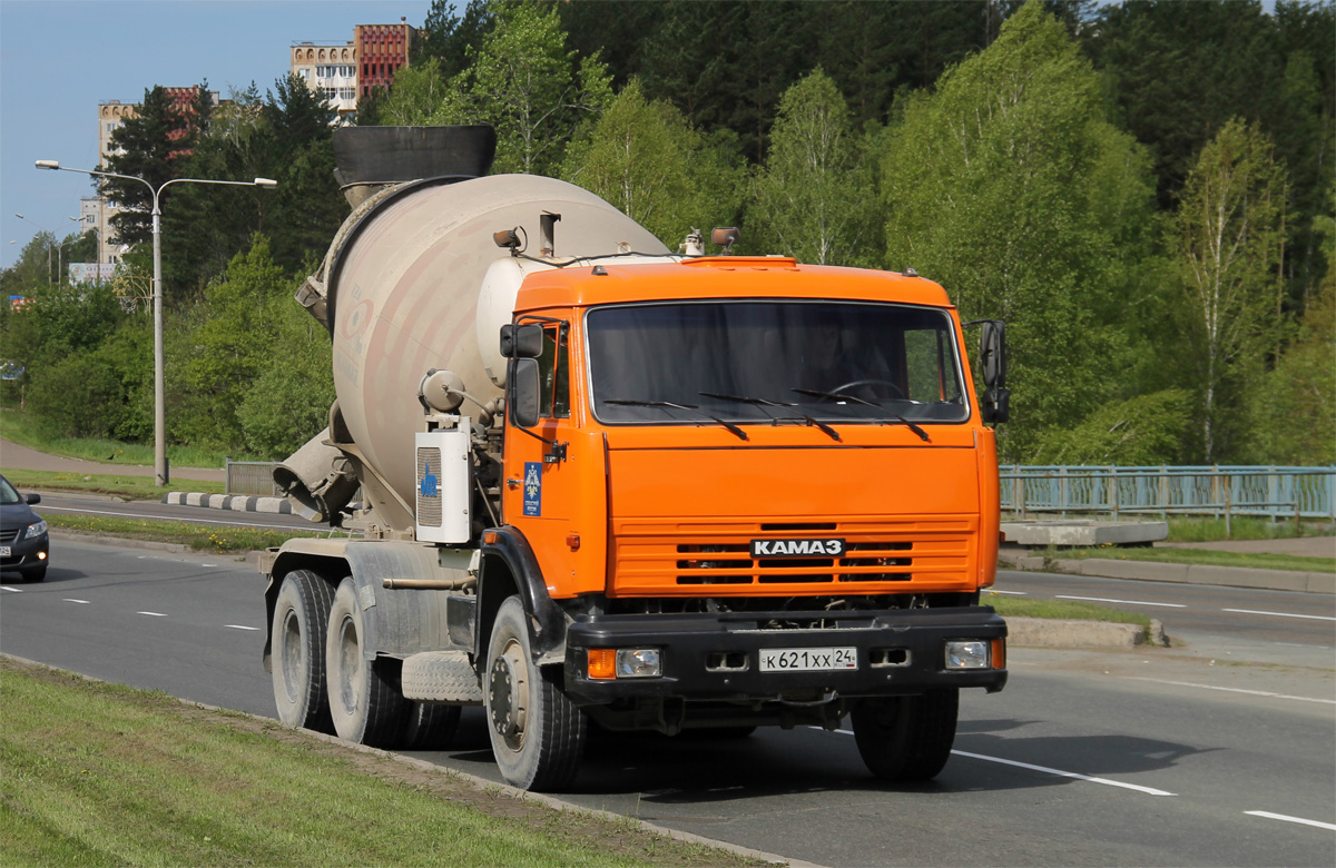 Красноярский край, № К 621 ХХ 24 — КамАЗ-65115-D3(97)
