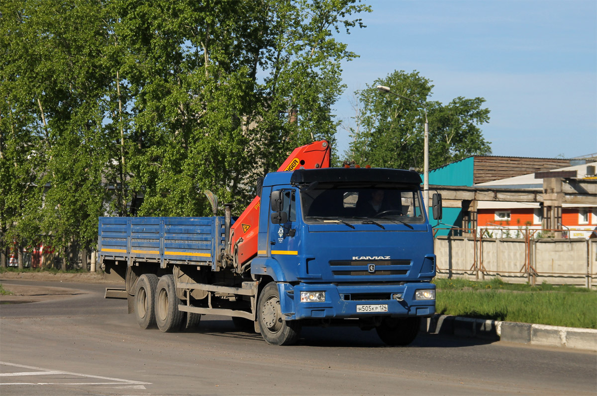 Красноярский край, № Н 505 КР 124 — КамАЗ-65117-N3(78)