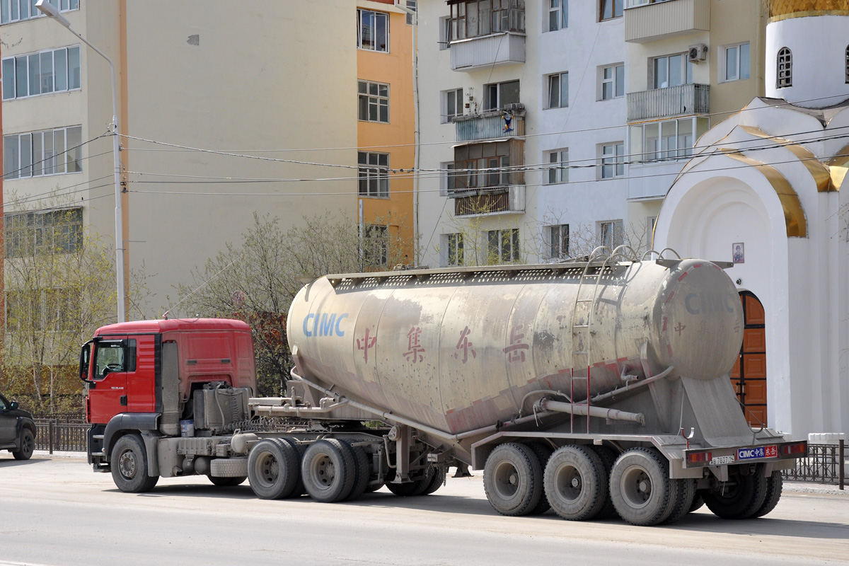 Саха (Якутия), № Р 678 КК 14 — MAN TGS 26.440
