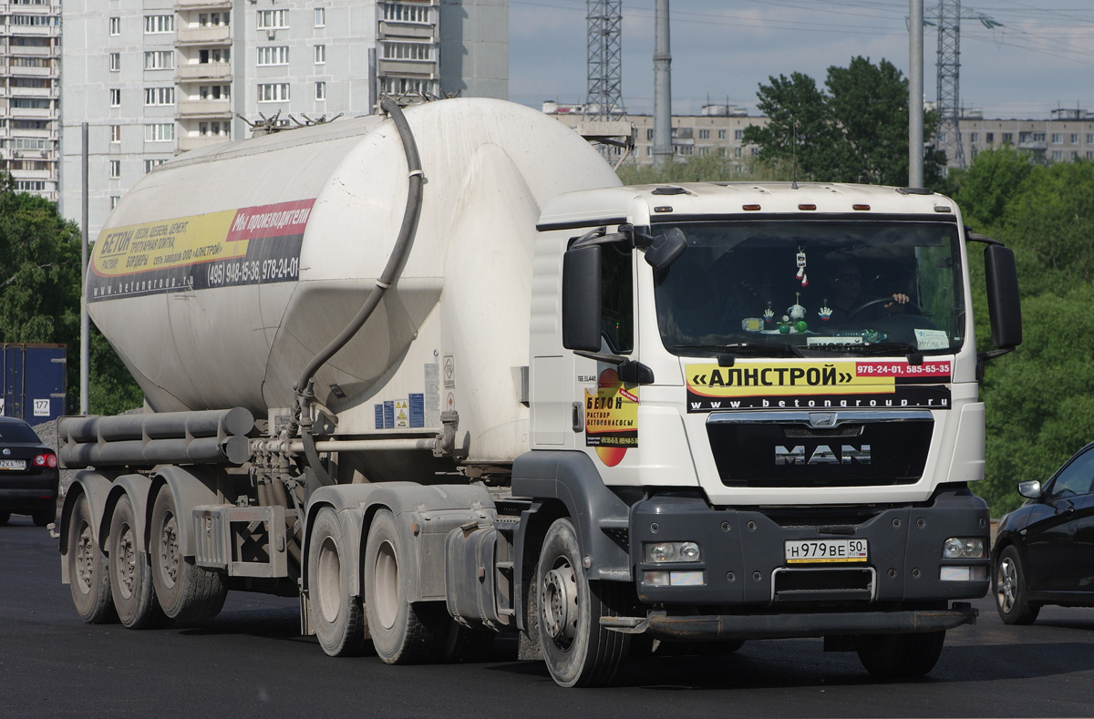 Московская область, № Н 979 ВЕ 50 — MAN TGS 33.440