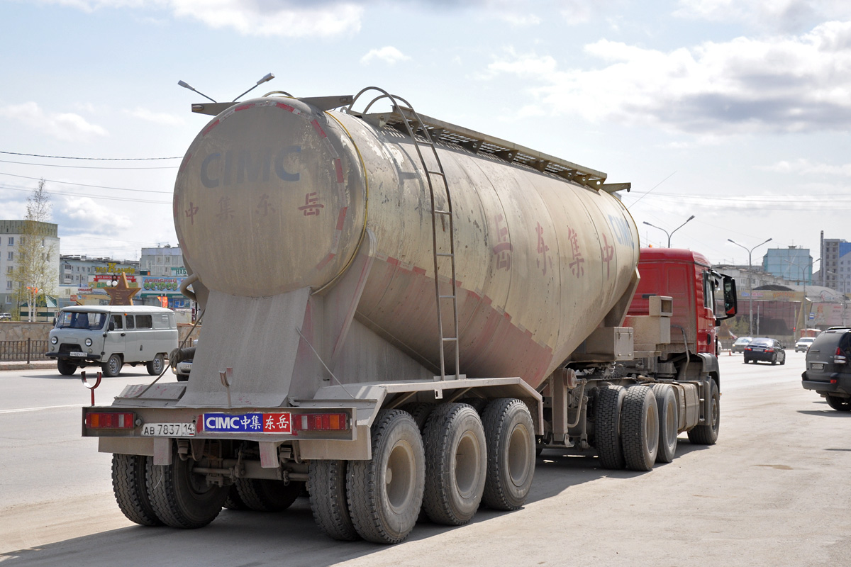 Саха (Якутия), № Р 678 КК 14 — MAN TGS 26.440