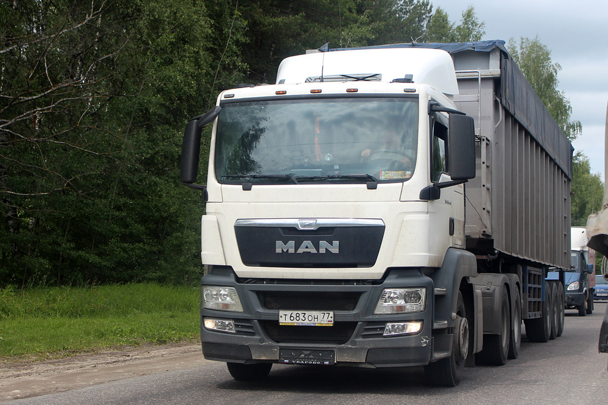 Москва, № Т 683 ОН 77 — MAN TGS 26.440
