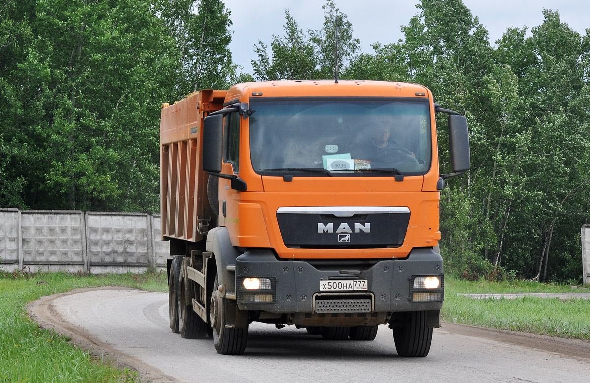 Москва, № Х 500 НА 777 — MAN TGS 33.350