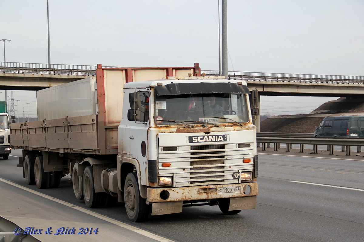 Санкт-Петербург, № С 110 ХН 78 — Scania (I) (общая модель)