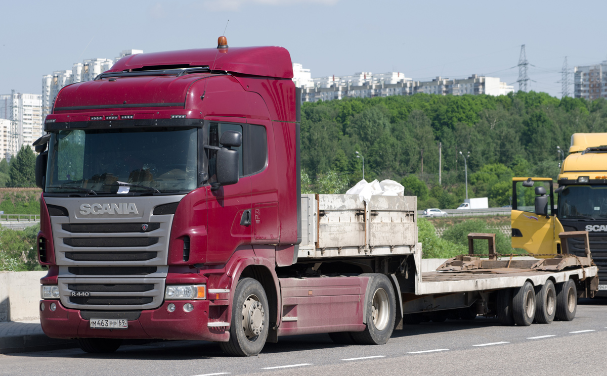 Тверская область, № М 463 РР 69 — Scania ('2009) R440