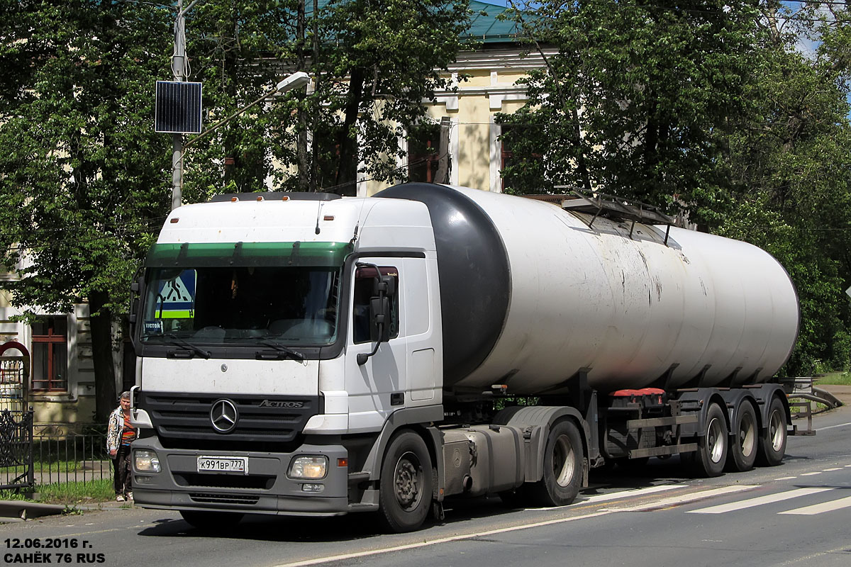 Москва, № К 991 ВР 777 — Mercedes-Benz Actros ('2003) 1846