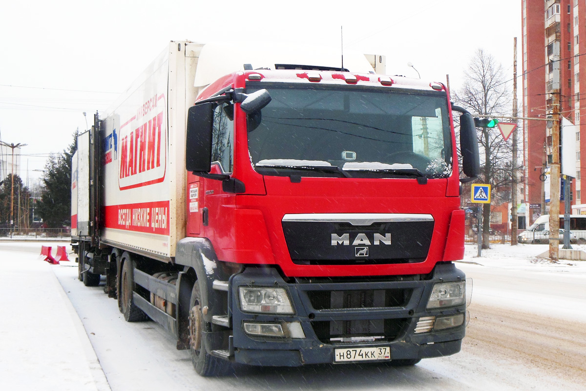 Орловская область, № Н 874 КК 37 — MAN TGS 26.350