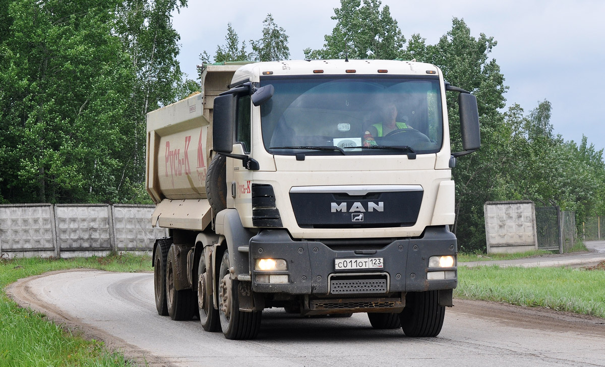 Москва, № С 011 ОТ 123 — MAN TGS 41.430