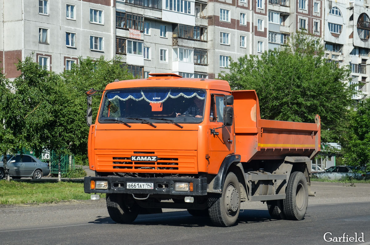Кемеровская область, № В 661 АТ 142 — КамАЗ-43255-A3(96)