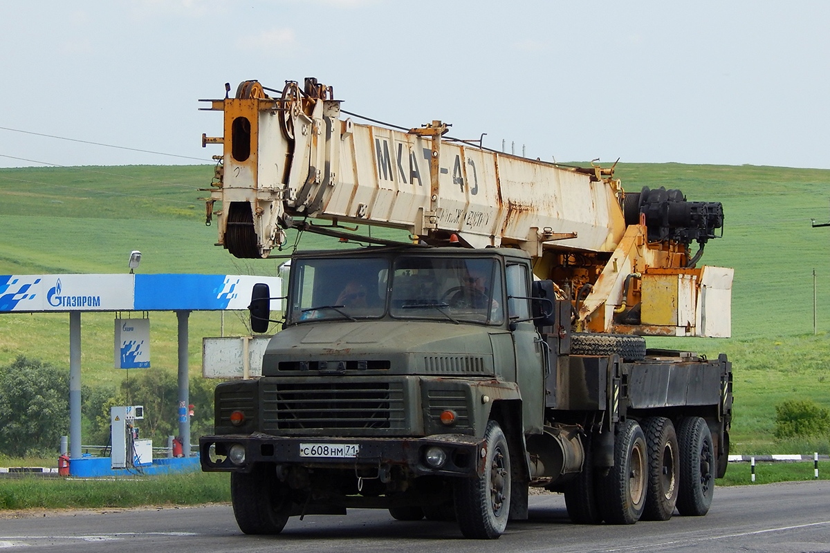 Белгородская область, № С 608 НМ 71 — КрАЗ-250К