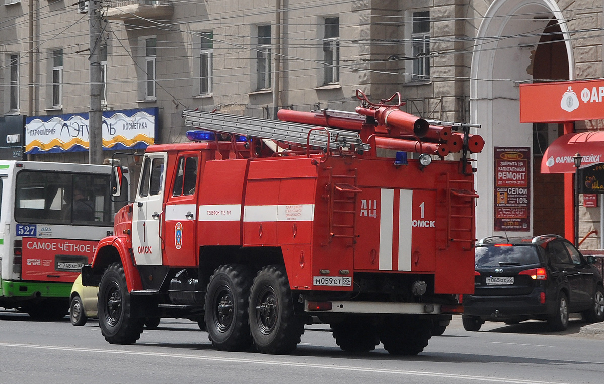 Омская область, № М 059 СТ 55 — ЗИЛ-4334 (УАМЗ)