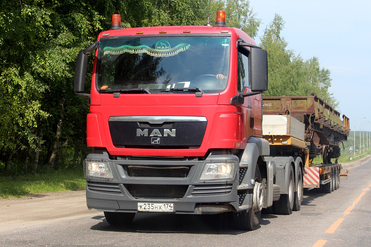 Белгородская область, № К 235 НХ 174 — MAN TGS 26.400
