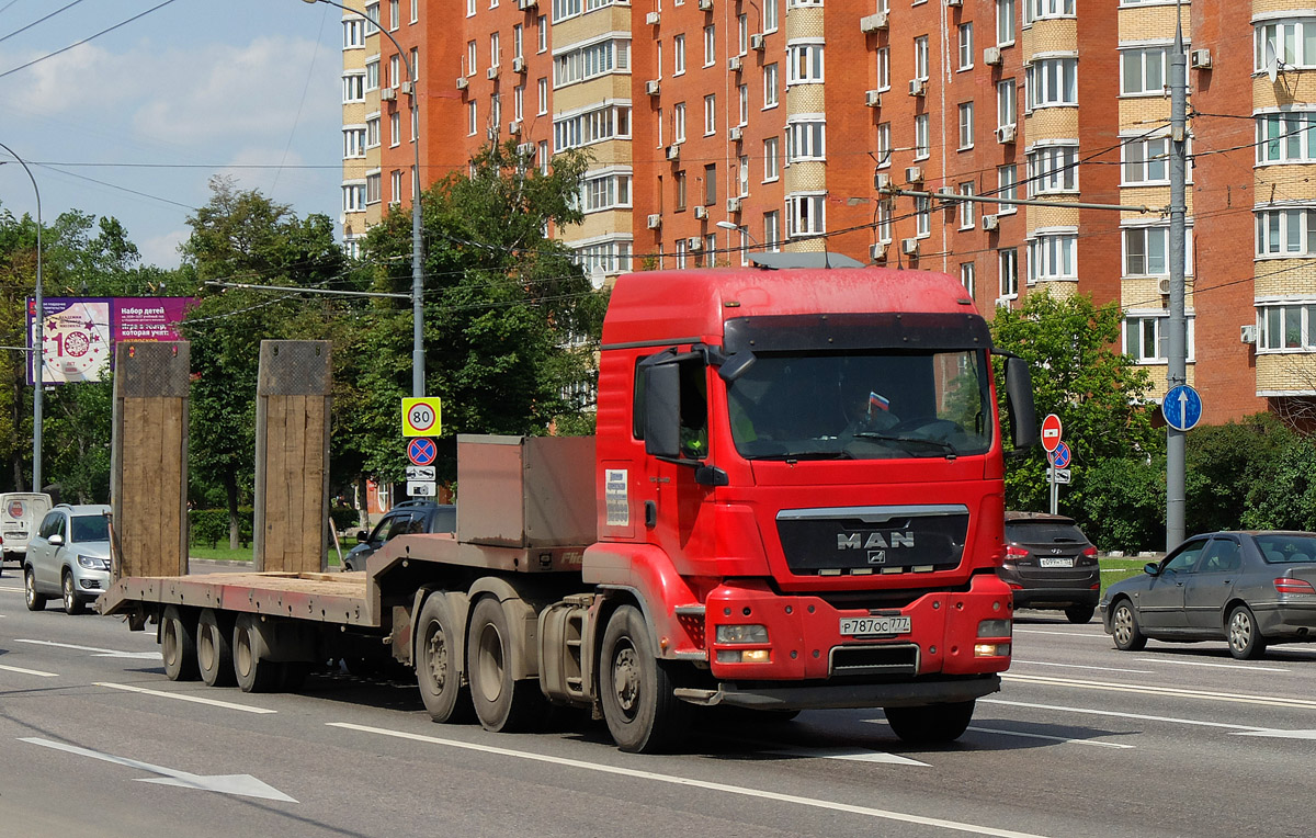 Москва, № Р 787 ОС 777 — MAN TGS 26.480
