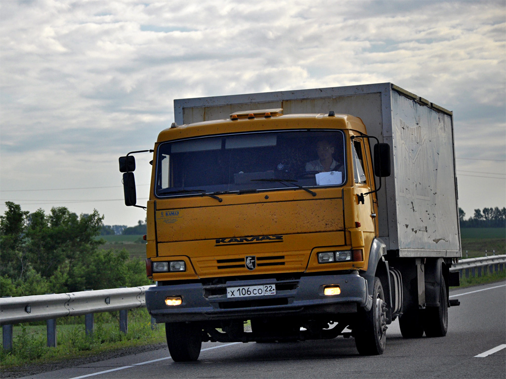 Алтайский край, № Х 106 СО 22 — КамАЗ-4308-A3(96)