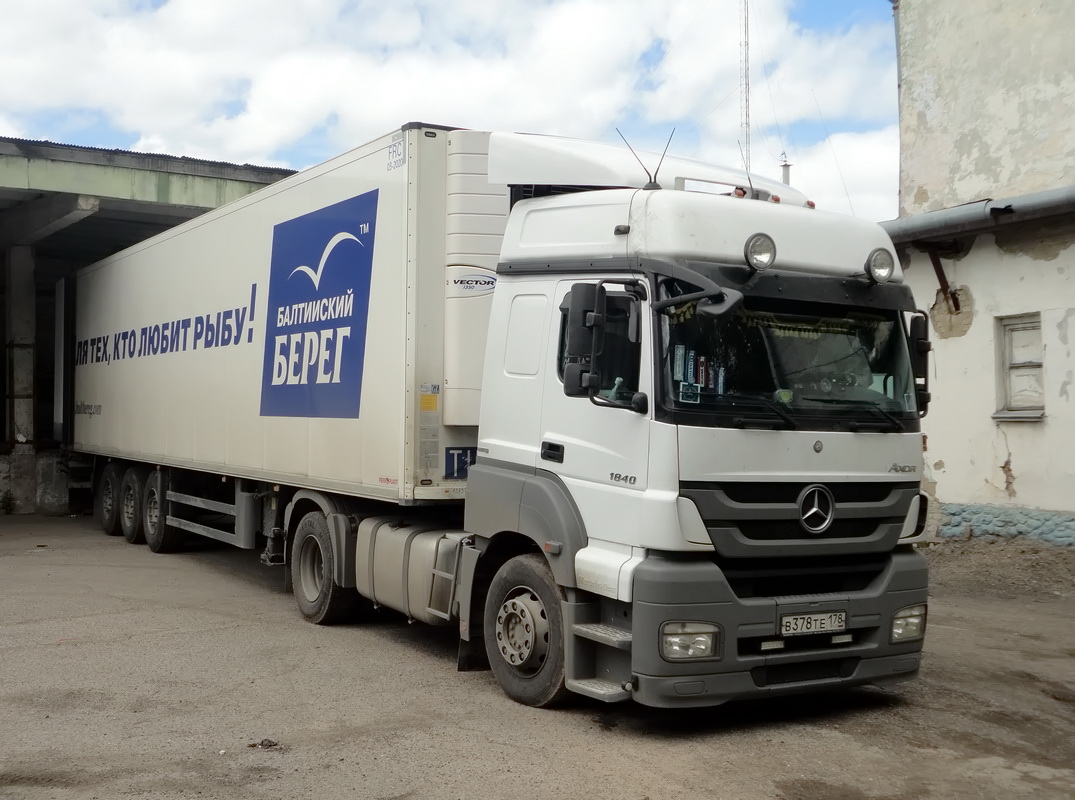 Санкт-Петербург, № В 378 ТЕ 178 — Mercedes-Benz Axor 1840 [Z9M]