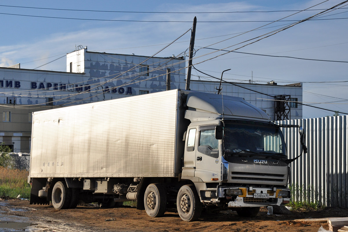Забайкальский край, № В 548 ВА 80 — Isuzu Giga (общая модель)