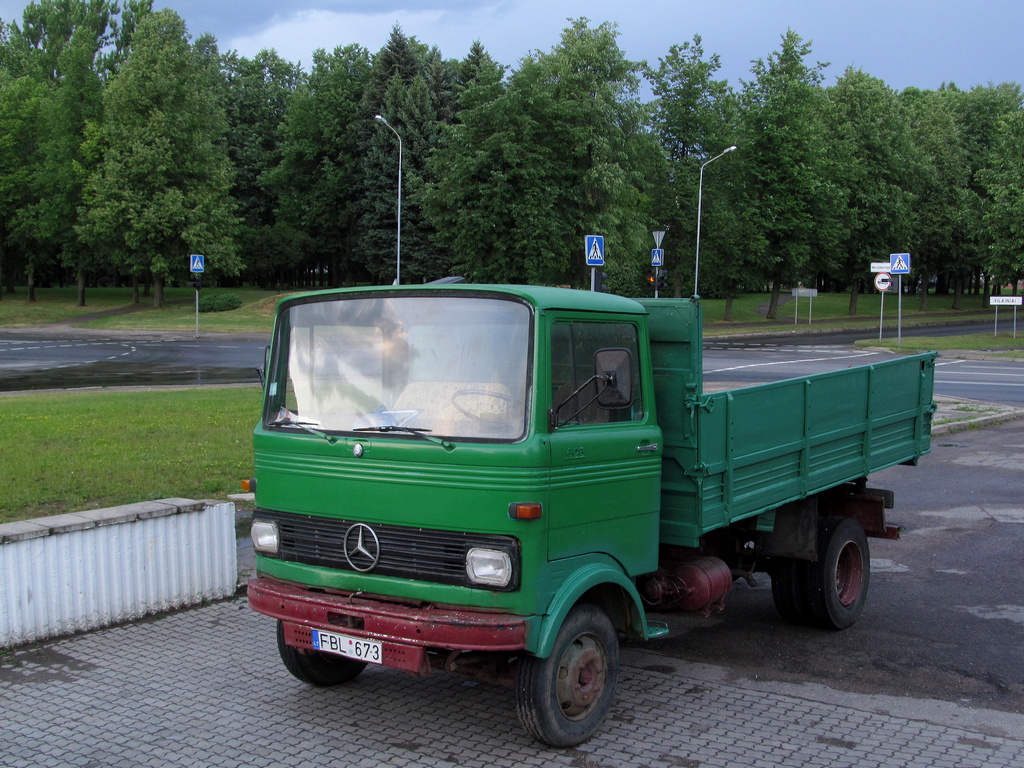 Литва, № FBL 673 — Mercedes-Benz LP (общая модель)