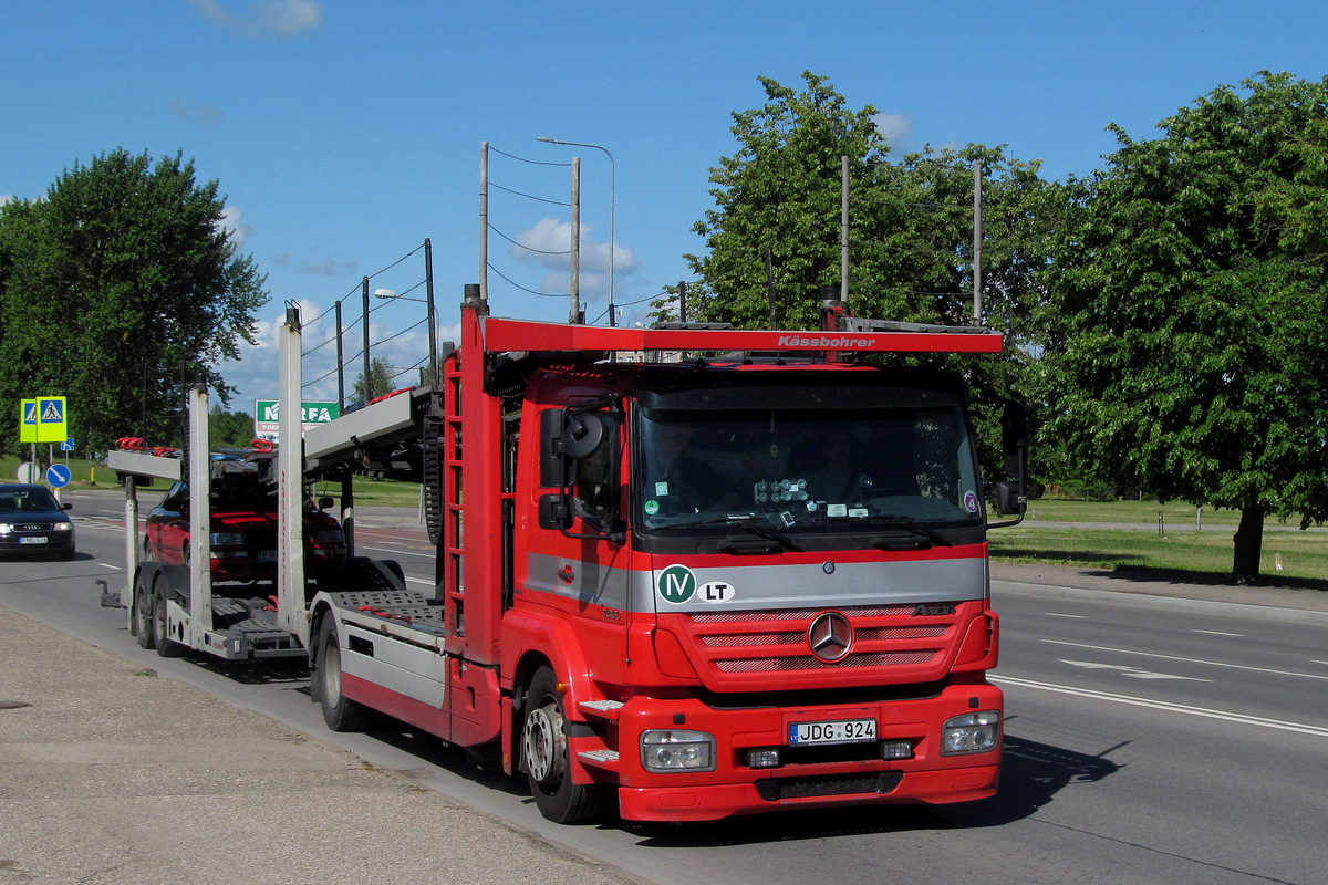 Литва, № JDG 924 — Mercedes-Benz Axor 1833