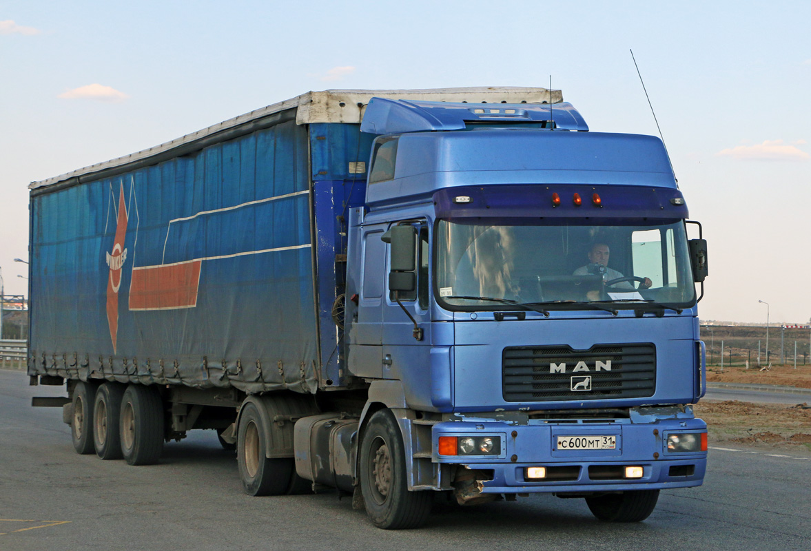 Белгородская область, № С 600 МТ 31 — MAN F2000 18.403