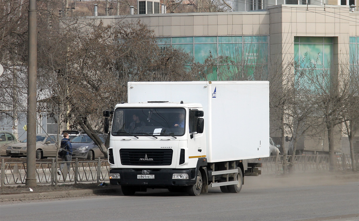 Москва, № О 841 УЕ 77 — МАЗ-4371P2