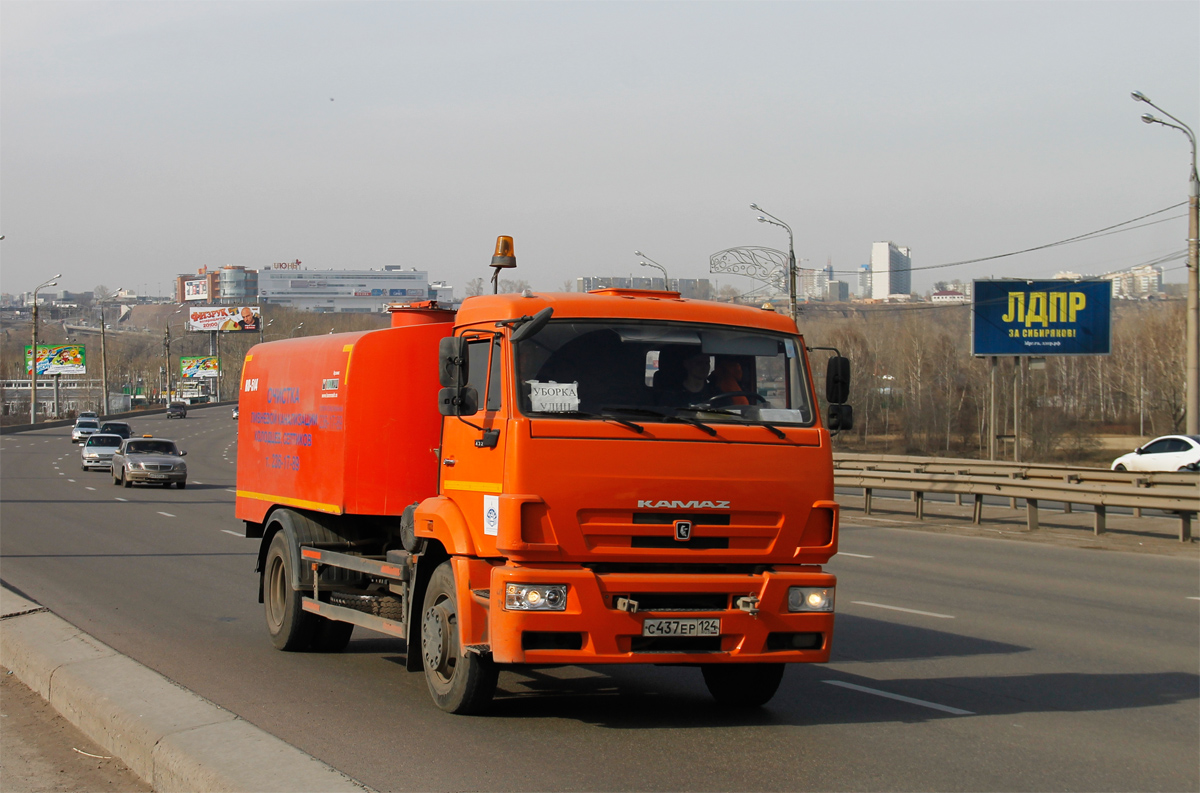 Красноярский край, № С 437 ЕР 124 — КамАЗ-43253-H3(99)