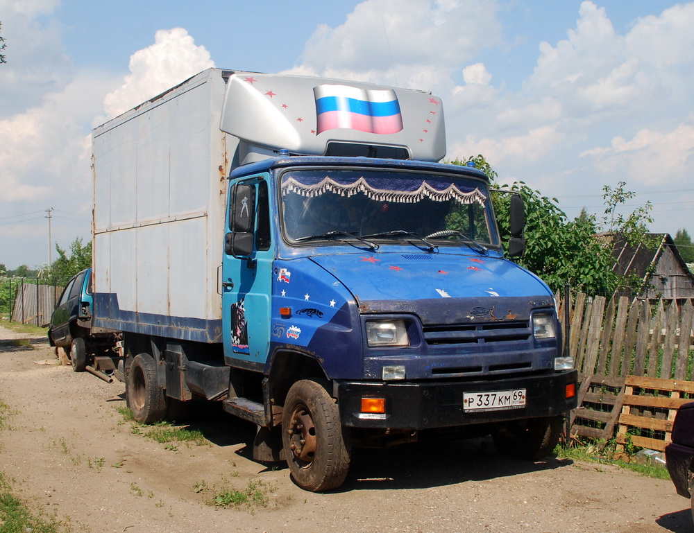 Тверская область, № Р 337 КМ 69 — ЗИЛ-5301ТО "Бычок"