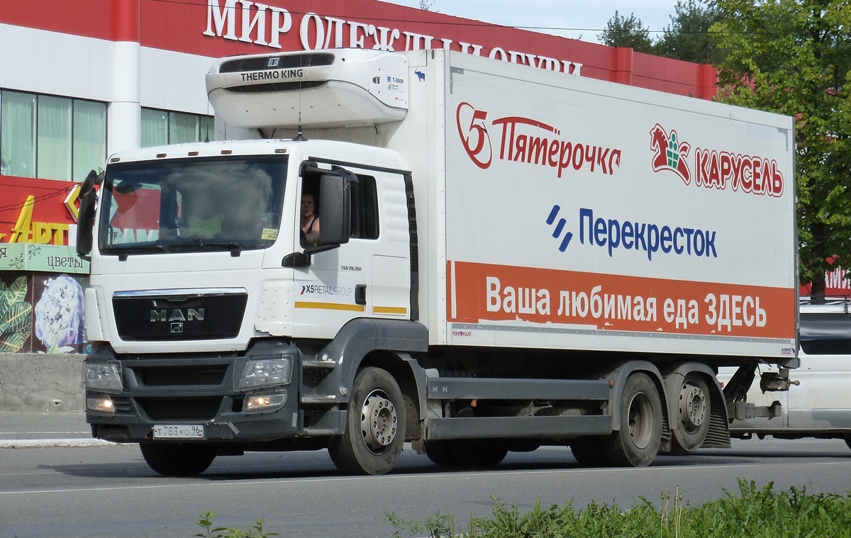 Свердловская область, № Т 783 КО 96 — MAN TGS 26.350