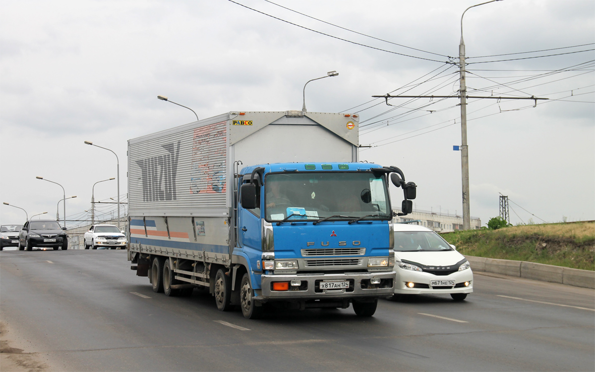 Красноярский край, № Х 817 АН 124 — Mitsubishi Fuso Super Great