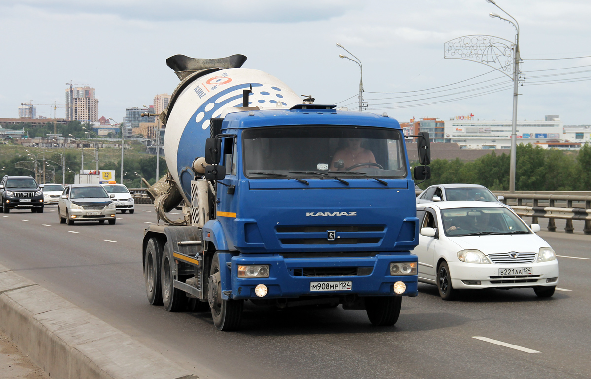 Красноярский край, № М 908 МР 124 — КамАЗ-65115-L4(19)