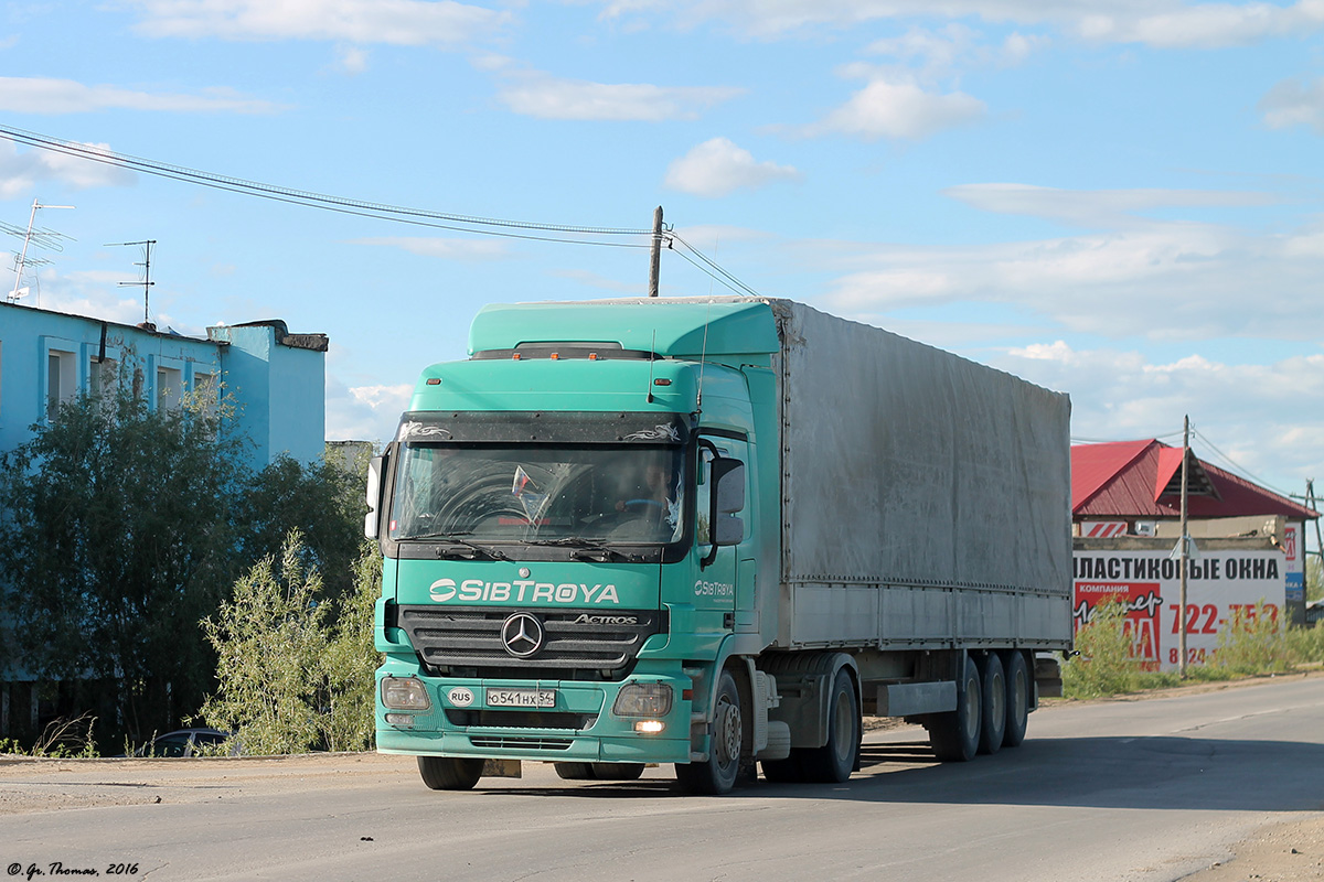 Новосибирская область, № О 541 НХ 54 — Mercedes-Benz Actros ('2003) 1841