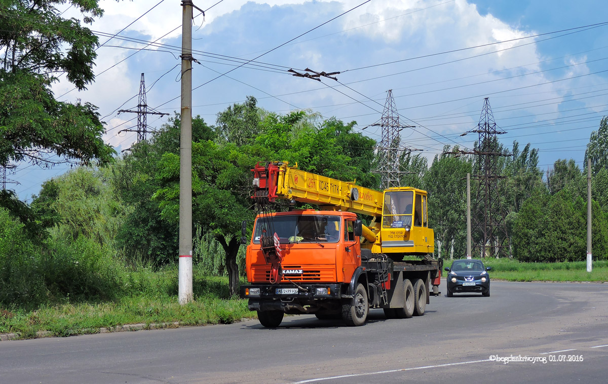 Днепропетровская область, № АЕ 2499 НХ — КамАЗ-53215-15 [53215R]