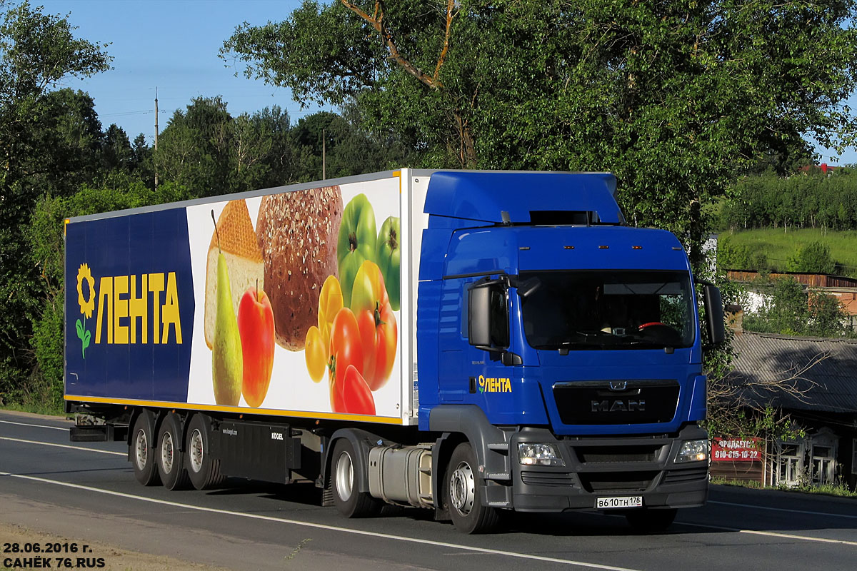 Санкт-Петербург, № В 610 ТН 178 — MAN TGS 19.400