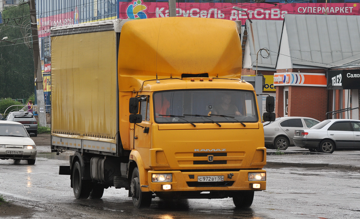 Омская область, № С 972 ВТ 55 — КамАЗ-4308-C3(79)
