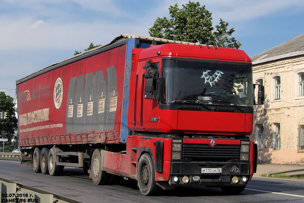 Ярославская область, № М 110 ОК 76 — Renault Magnum AE ('1990)