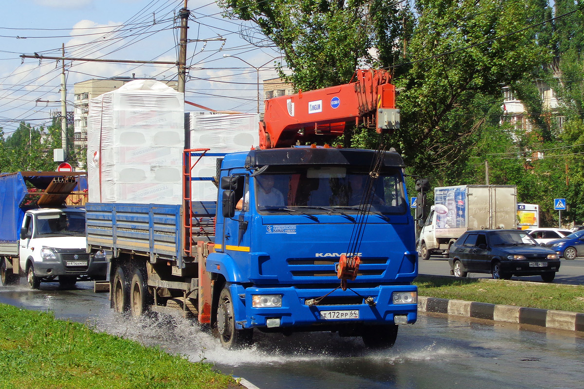 Саратовская область, № Т 172 РР 64 — КамАЗ-65117-N3(78)