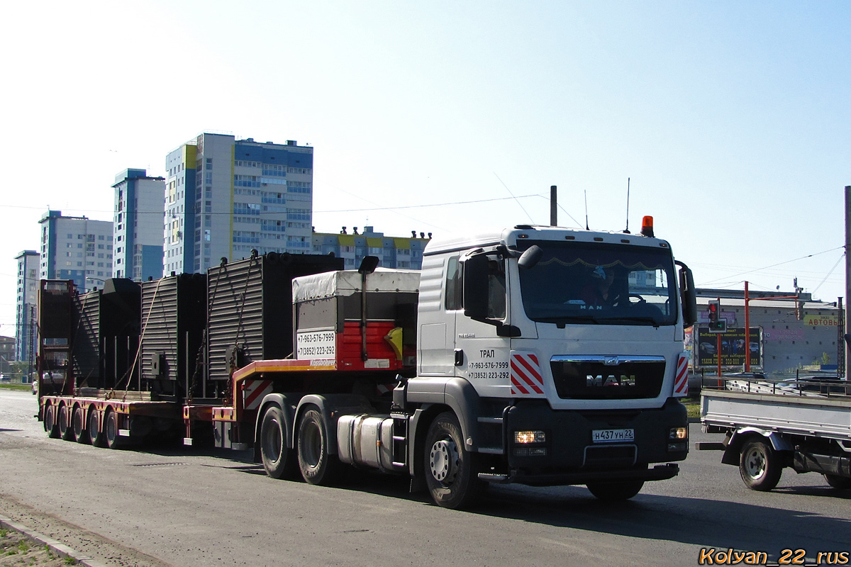 Алтайский край, № Н 437 УН 22 — MAN TGS 33.440