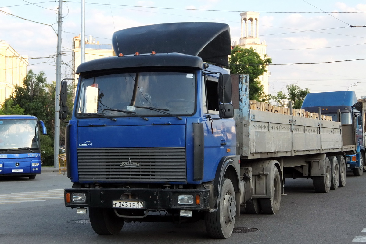 Москва, № Р 343 ТЕ 97 — МАЗ-54323