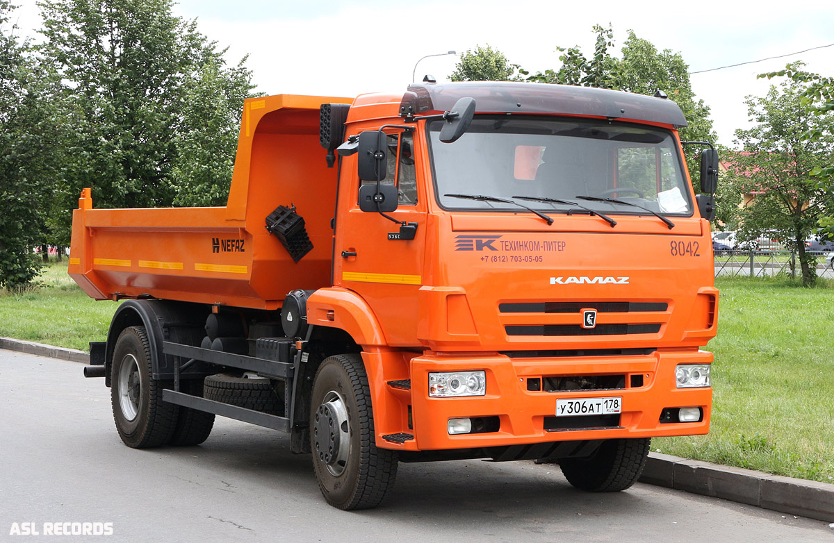 Санкт-Петербург, № 8042 — КамАЗ-53605-L4(19)