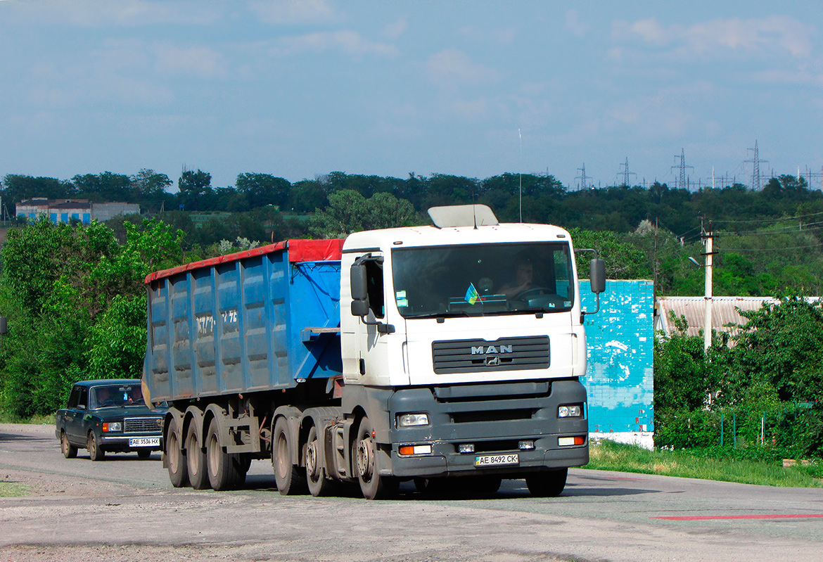 Днепропетровская область, № АЕ 8492 СК — MAN TGA 26.410