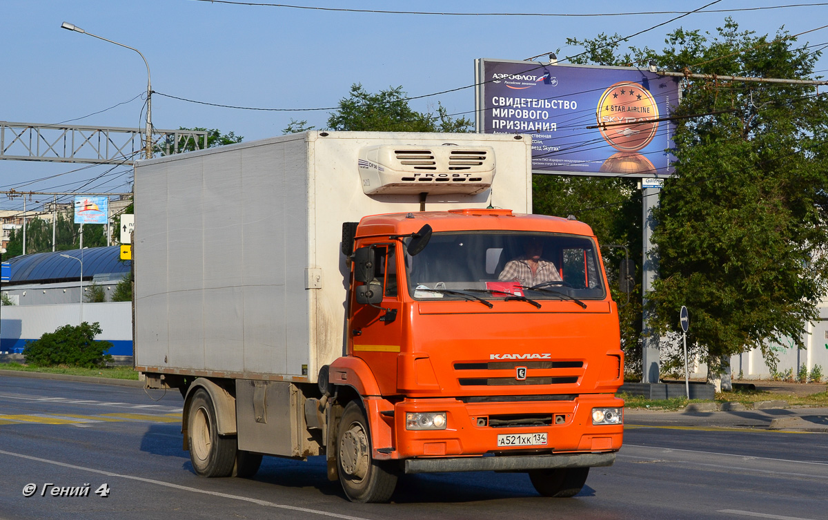 Волгоградская область, № А 521 ХК 134 — КамАЗ-43253-H3(99)