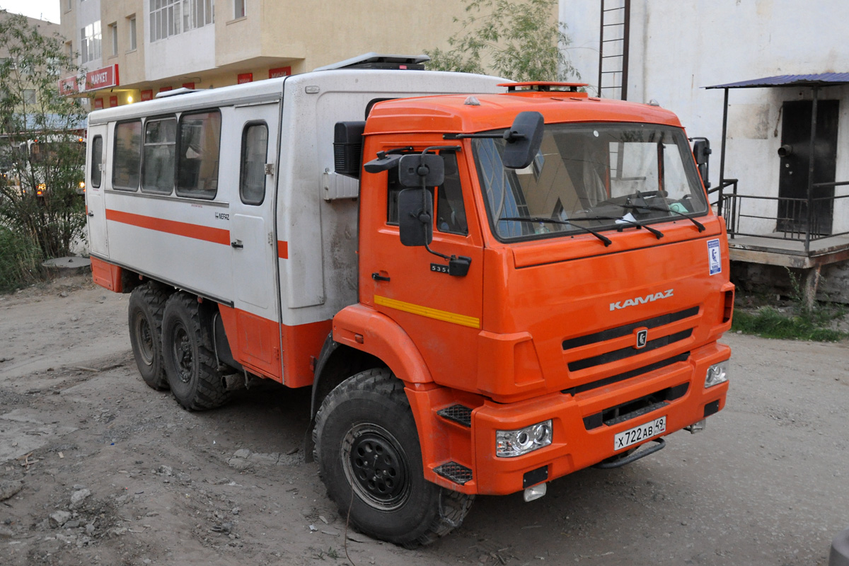 Саха (Якутия), № Х 722 АВ 49 — КамАЗ-5350-42