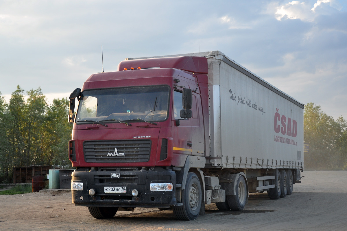 Томская область, № К 203 НС 70 — МАЗ-5440B9