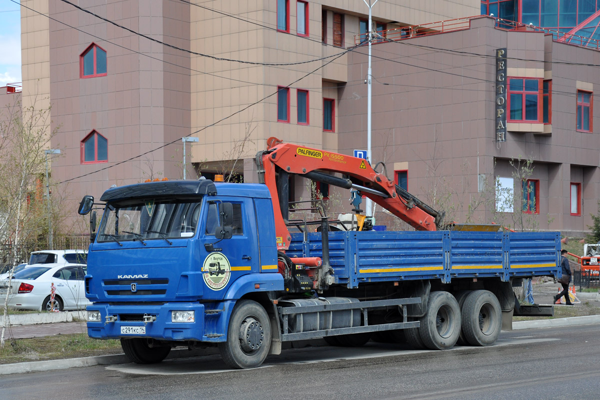 Саха (Якутия), № С 291 КС 14 — КамАЗ-65117-N3(78)